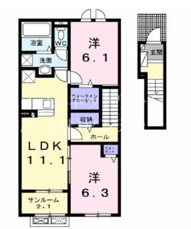 タイガの物件間取画像